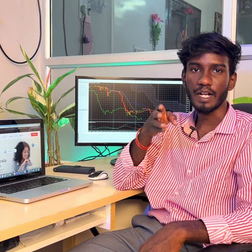 Aravind explain about Charting Techniques